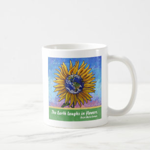 Sonnenblumenkunst Tasse