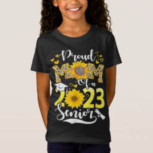 Sonnenblumenleopard - Stolze Mama einer Klasse von T-Shirt