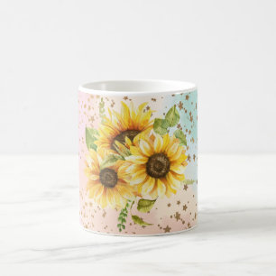 Sonnenblumenliebhaber Sonnenschein, Leuchtende Küc Kaffeetasse
