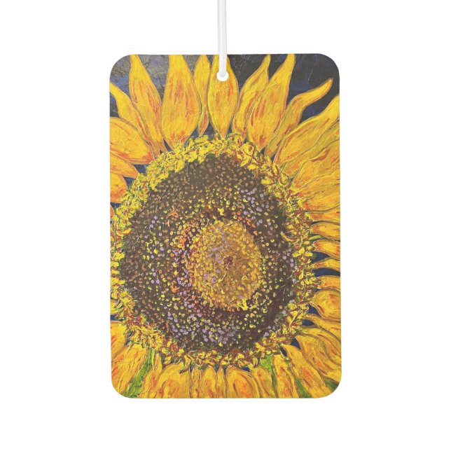 Sonnenblumenluftkühler Autolufterfrischer (Vorderseite)