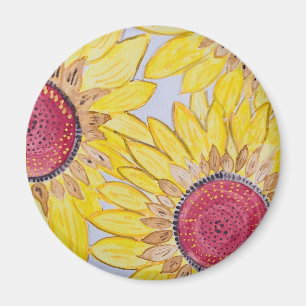 Sonnenblumenmagnet Magnet