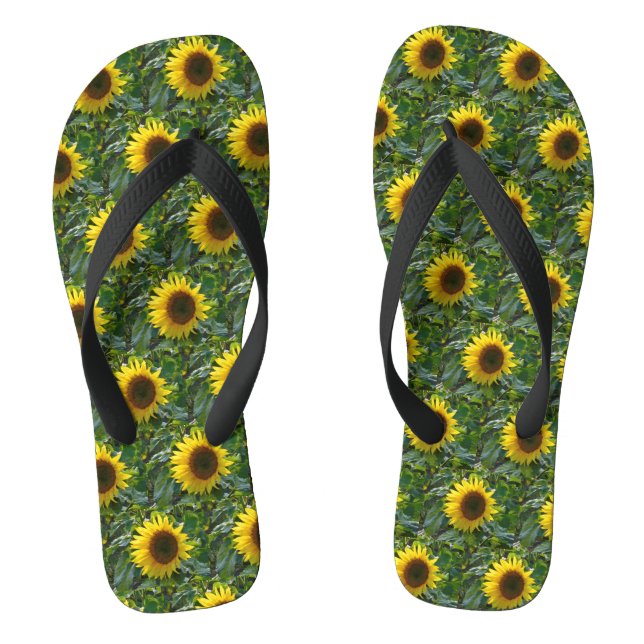 Sonnenblumenmoor Flip Flops (Fußbett)
