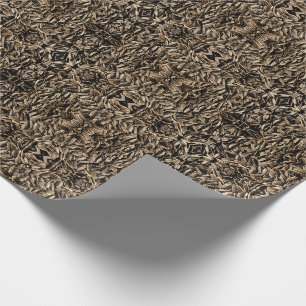 Sonnenblumenmuster Geschenkpapier