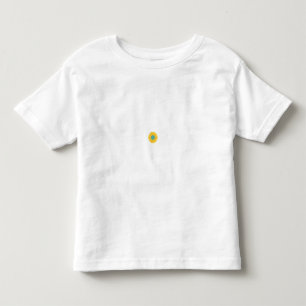 Sonnenblumenmuster   Lebhaftes Sommerblumendesign Kleinkind T-shirt