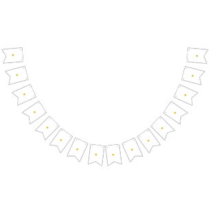 Sonnenblumenmuster   Lebhaftes Sommerblumendesign Wimpelkette