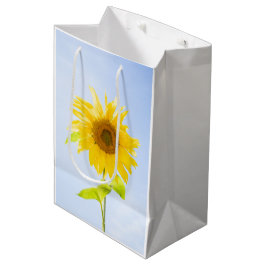 Sonnenblumennatur-Foto Mittlere Geschenktüte