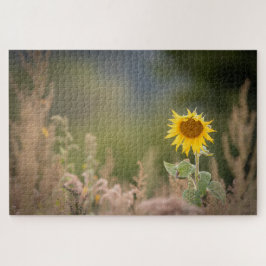 Sonnenblumennatur-Foto Puzzle