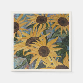 Sonnenblumenpapierservietten Serviette