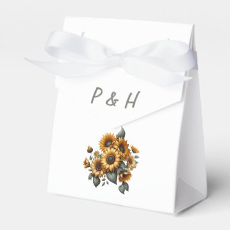 Sonnenblumenpfanne Geschenkschachtel