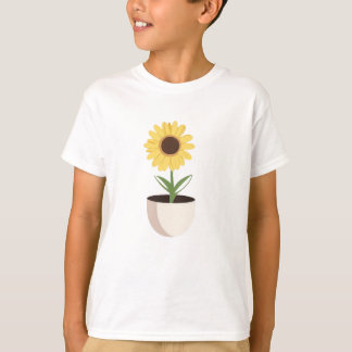 Sonnenblumenpot T-Shirt