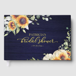 Sonnenblumenpumpenfallen-Brautparty Gästebuch