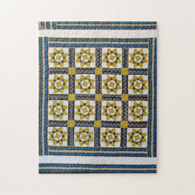 Sonnenblumenquilt Puzzle (Vertikal)