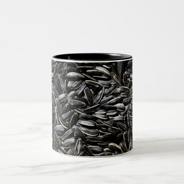 Sonnenblumensaat Cool Spaß Zweifarbige Tasse (Mittel)