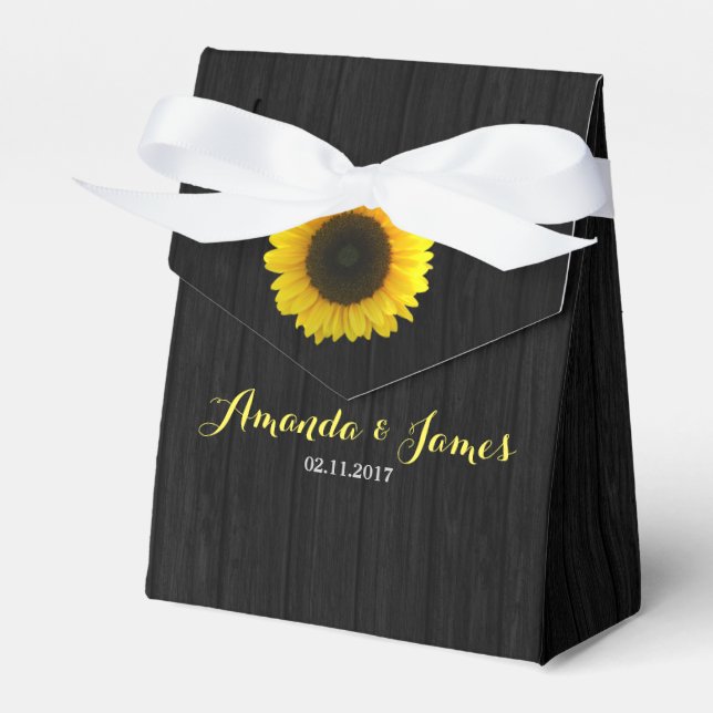 Sonnenblumenschachtel Geschenkschachtel (Vorderseite)