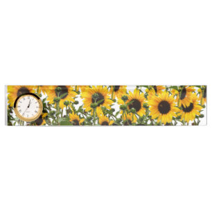 Sonnenblumenschild Namensplakette