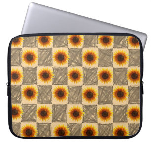 Sonnenblumenschlauch für Ipad Laptopschutzhülle