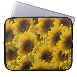 Sonnenblumenschlauch für Ipad Laptopschutzhülle