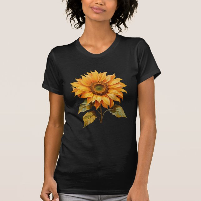 Sonnenblumenserenade T-Shirt (Vorderseite)