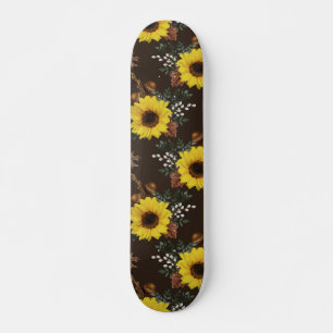 Sonnenblumenskateboard Skateboard