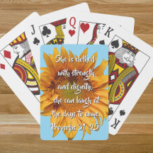 Sonnenblumensprichwörter 31:25 Custom