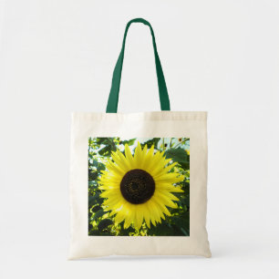 Sonnenblumenspürung Baumwolltasche Tragetasche