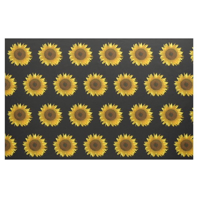 Sonnenblumenstoff Stoff (Fat Quarter (45,7 x 55,9 cm))