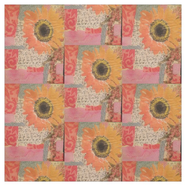 Sonnenblumenstoff Stoff (Muster)
