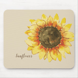 Sonnenblumenwasser Mousepad