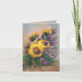 Sonnenblumenwind 4 x 5.6 karte