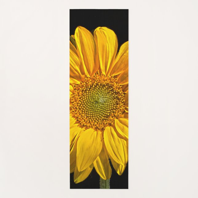 Sonnenblumenymcnm Yogamatte (Vorderseite)