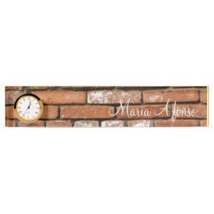 Sonnenblumenziegelschild Namensplakette