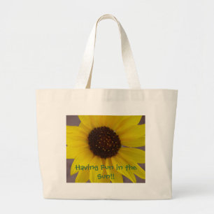 Sonnenblumestrand Tasche
