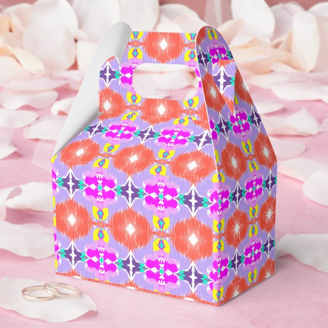 Sonnenblüten-Kaleidoskop Geschenkschachtel (Hochzeit)