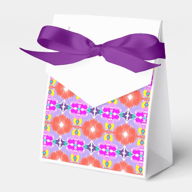 Sonnenblüten-Kaleidoskop Geschenkschachtel (Vorderseite)