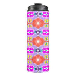 Sonnenblüten-Kaleidoskop-Wurfkissen Thermosbecher