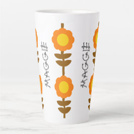 Sonnenblüten-Latte-Mug Milchtasse