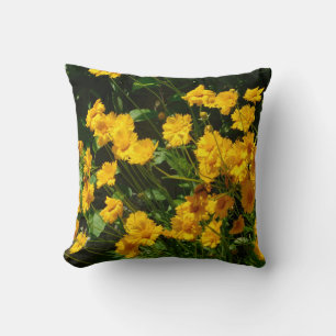 Sonnenbrand Sonnenblumen (Coreopsis) Kissen