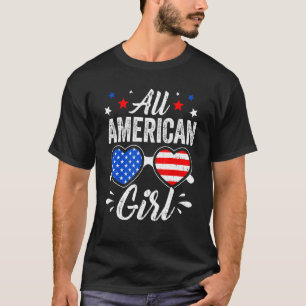 Sonnenbrille 4. Juli All American Girls Matching F T-Shirt