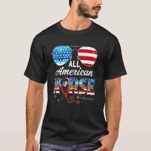 Sonnenbrille Alle amerikanische Kinderkrankenkrank T-Shirt