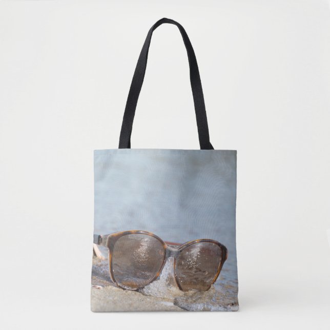 Sonnenbrille am Strand (Vorderseite)