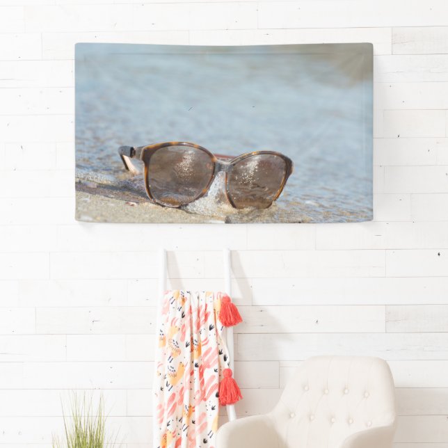 Sonnenbrille am Strand Banner (Insitu)
