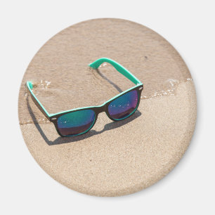 Sonnenbrille am Strand Magnet
