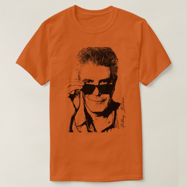 Sonnenbrille anthony bourdain T-Shirt (Design vorne)