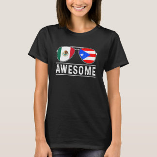 Sonnenbrille aus Puerto Rico und Mexiko T-Shirt