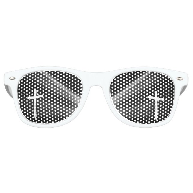 Sonnenbrille - Christlich - Kreuz (Vorderseite)