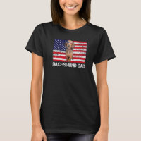 Sonnenbrille Dackel Vater Flag American Usa Hund