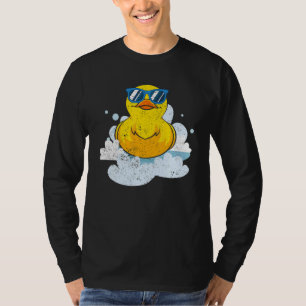 Sonnenbrille Ducky Duckling Bath Toy Rubber Duck T-Shirt