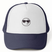 Sonnenbrille Emoji LKW-Hut