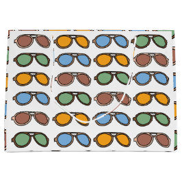 Sonnenbrille farbenfrohe Sommersonnenbrille Große Geschenktüte