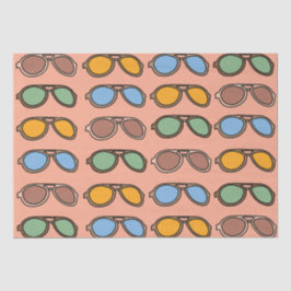 Sonnenbrille farbenfrohe Sommersonnenbrille Seidenpapier